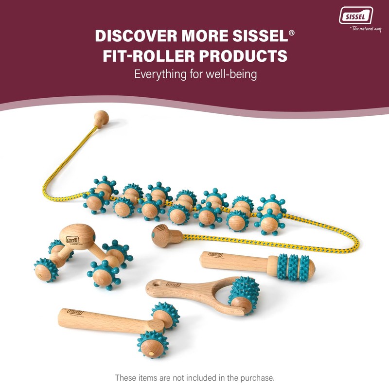 SISSEL Fit-Roller Uno-Foot Roller | Muscle Relaxation and Circulation Enhancement
