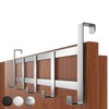 4smile Door Coat Rack for Hanging, Stainless Steel Door Hook,