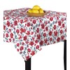 Fabric Textile Products Square Tablecloth, 100% Milliken Polyester, Machine Washable,