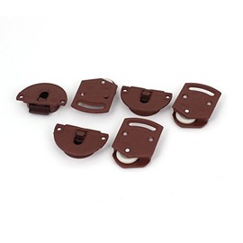 Sourcingmap Wardrobe Sliding Door Roller Gear Track Panel Internal Kit 3 Pairs