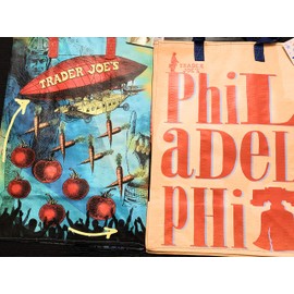 Trader Joe's New OHIO and Philadelphia reusable bag - tote - shopping bag Go Green!