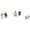 Noch 15860 Wedding Party & Pastor 6/ H0 Scale Figures