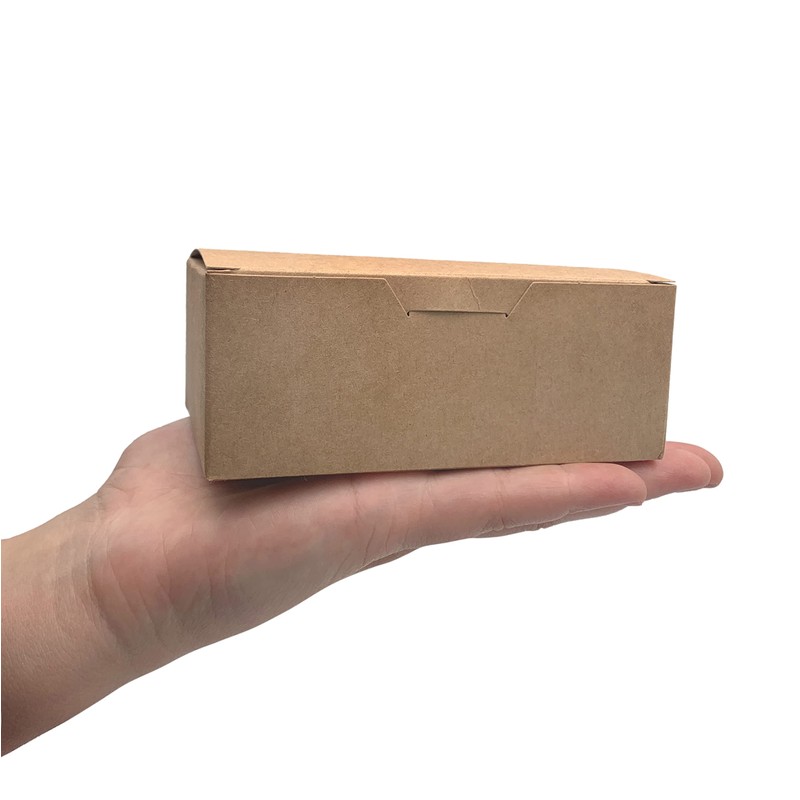 (Pack of 10 pcs) Size S Kraft Cardboard Gift Boxes