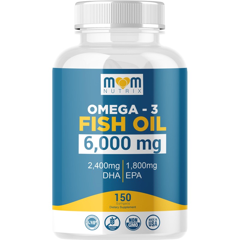 Mom Nutrix Aceite de Pescado Omega 3 con M?ximo Epa