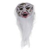 WOONEKY Zombie Horror Grimace Ghost White Hair Full Comfortable for