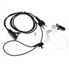 vhbw Headset with Push-to-Talk Microphone Compatible with Icom IC-X21ET, IC-X2A,