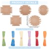FREEBLOSS 15 Set Basket Weaving Kit Basket Making Kit for
