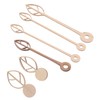 SAFIGLE 30pcs Wooden Clock Hands Repair Kit Elegant Clock Pointers