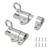 Automatic Locking Door Bolt, Automatic Spring Lock with Screws, Automatic
