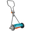 GARDENA (4018) Classic 16" Reel Lawn Mower with 5 Blades.