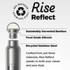 Klean Kanteen 20oz (592ml) Insulated Rise Reflect Bottle with Stainless