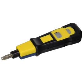 Platinum Tools 13159C PRO-Strike Punchdown Tool, with Combo Blade, Clamshell packaging