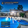 Onforu 3 Packs 60W LED Security Light, 6000LM Outdoor Flood