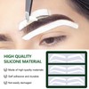 Disposable Eyebrow Stencils Shape Tape Eyebrow Tattoo Auxiliary Sticker Adjustable