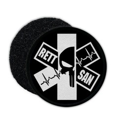 Copytec Patch Paramedic Type 2 Skull Paramedic German Army Emergency Sani #31144