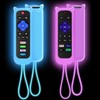 2 Pack Case for Roku Remote, Cover for Hisense/TCL Roku