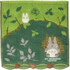 Marushin Ghibli Mini Hand Towel, My Neighbor Totoro, 100% Cotton,