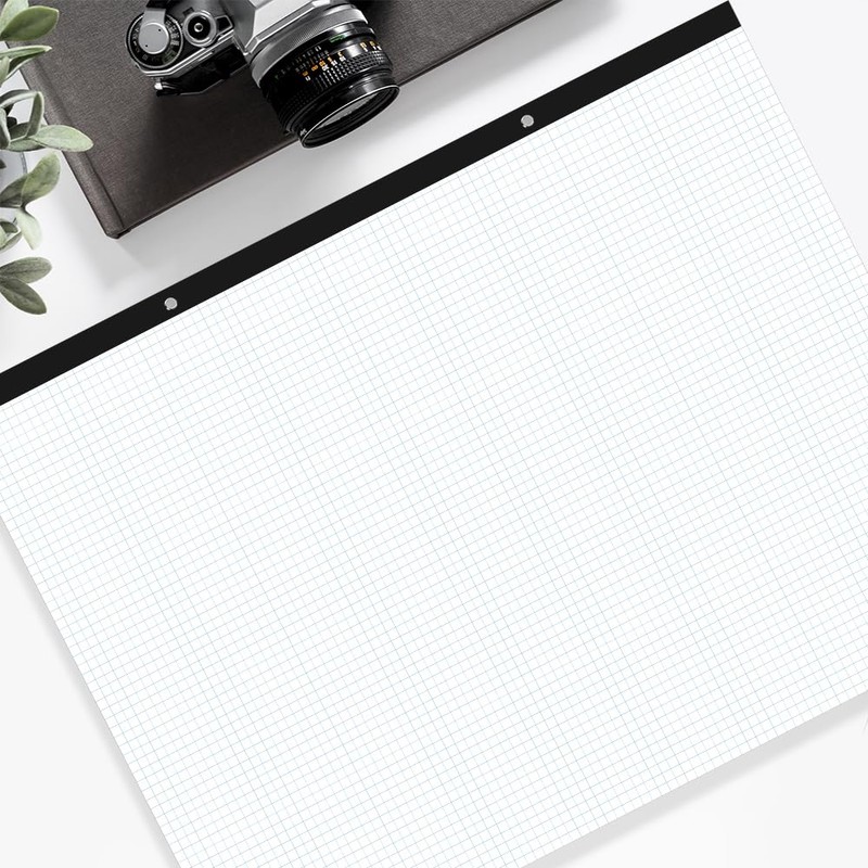 Large Engineering Graph Paper - 22" x 17" Grid Paper,