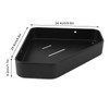 Corner Shower Shelf Punch Free Easy Installation Space Aluminium Rustproof