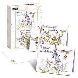 LANG Hummingbird Sympathy Assorted Boxed Note Cards (2080546)