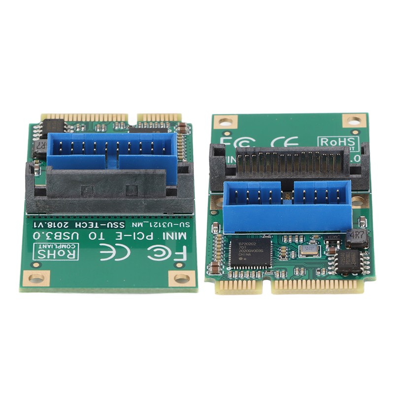 MINI PCIE to USB3.0 Expansion Card 19/20PIN 5Gbps Transmission 15Pin