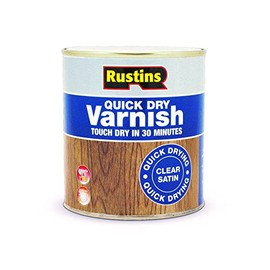 Rustins Quick Dry Varnish Clear Satin 500ml