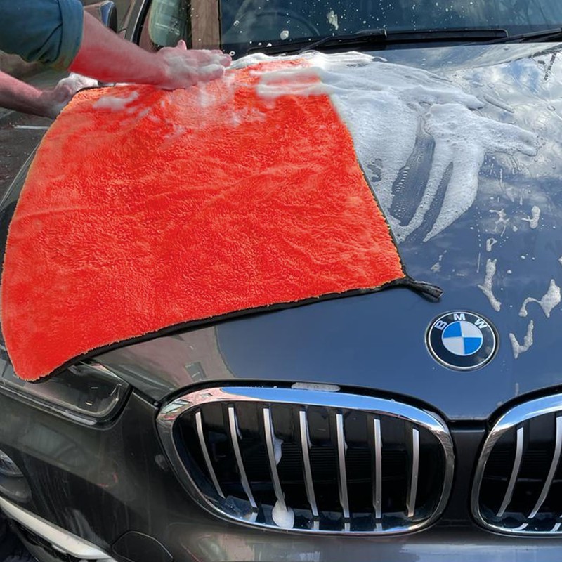 Towelogy Microfibre Car Drying Towel Extra Large 800GSM Dual Sided