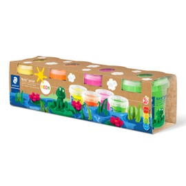 STAEDTLER 813F SLE ST Noris Junior Play Clay Neon Colours, Standard