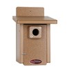 Kettle Moraine Recycled Wren & Chickadee Nest Box for Mounting