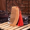 Peach Wood Hair Comb Hair Brush 1. Red 5ea