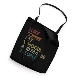 Whoodle Dog Owner Gift Coffee Lovers Quote Vintage Retro Tote Bag