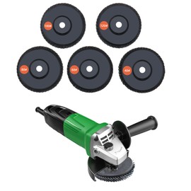 EMSea 10PCS Flap Disc 40/60/80/100/120 Grit Flap Sanding Disc 76x10mm Grinding Wheel Abrasive Grinding Disc for All Standard 76mm Angle Grinders