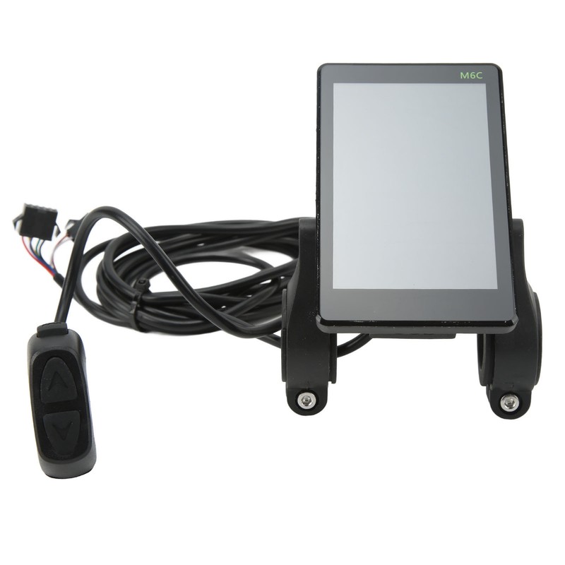 Electric Bike Brushless Controller M6C LCD Display 36/48V 500W ABS