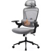 DUMOS Mesh Computer Desk Chair,Adjustab - Grey