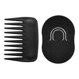 1Pcs Wide Tooth Comb for Curls & Finger Massage Comb, Professional Mens Styling Comb,Anti Static Wide Tooth Comb Styling Comb Detangling Comb No Handle Afro Comb for Men Women Salon Barber