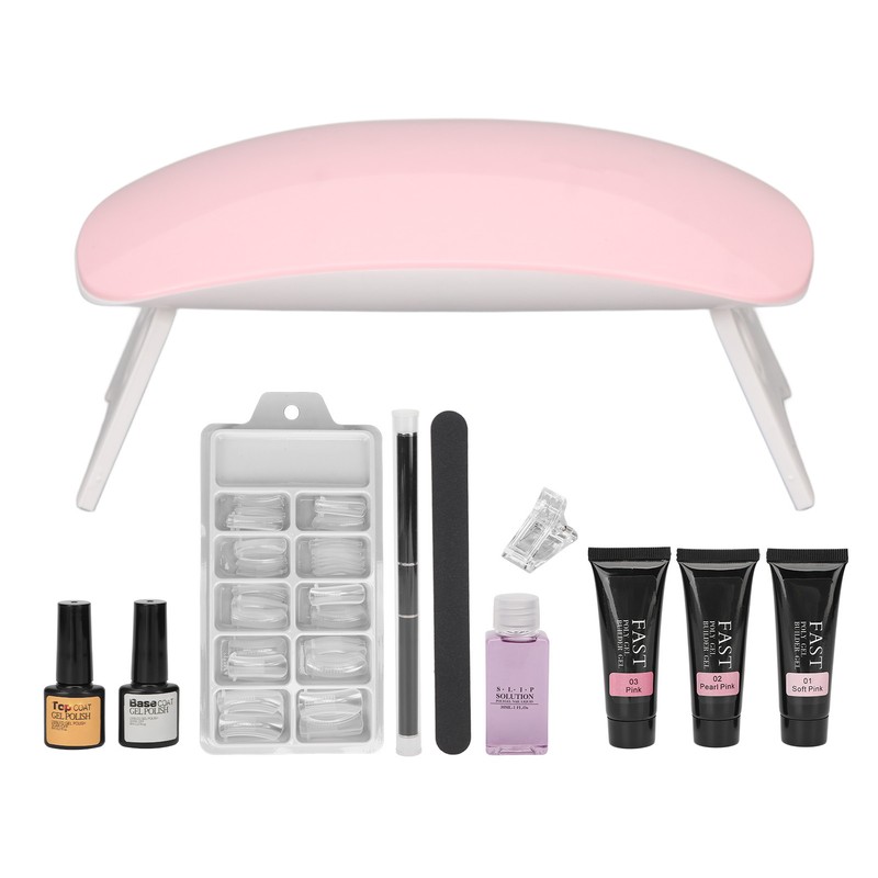 LED Nail Lamp Gel Set Professional DIY Fast Drying Nail