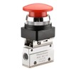 Heschen Pneumatic Mechanical Valve MOV-03A PT1/8" 3 Way 2 Position