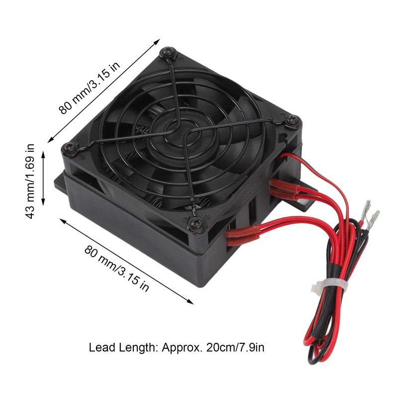 PTC Air Heater Insulation Automatic Constant Temperature PTC Fan Heater