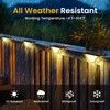 Solpex Solar Step Lights, 33 LEDs Solar Deck Lights Outdoor