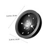 Operitacx Garbage Disposal Sink Drainer Cover Food Waste Disposer Supplies