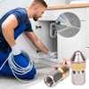 Tip Rotating Pipe Cleaning Nozzle, Pipe Cleaning Nozzle Rotating Stainless