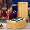 MaxGear Index Card Holder, 4 x 6Inch Wooden Business Card