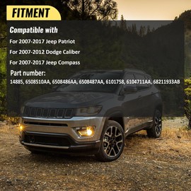 Rear Crossmember Subframe Bolt Kit For 2007-2017 Jeep Compass Patriot Dodge Caliber 68211932AB