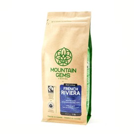 Mountain Gems Coffee - French Riviera (Dark Roast), 454 g