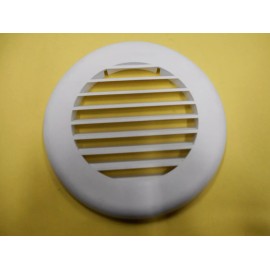 B & B *AUTO BOAT MARINE RV 6 1/4" ROUND PLASTIC COOL VENT COVER 4 1/4" CUTOUT WHITE