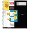Five Star Interactive Notetaking, 1 Subject, Wide Ruled Spiral Notebook,