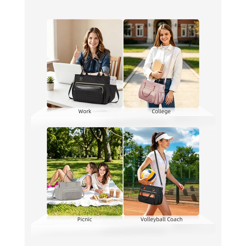 Lunch Box for Women Large Insulated Tote Lunch Bag
