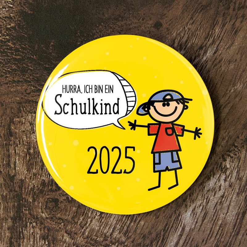 Button Badge School Children Gift for School Cone for Back