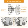 Chibery 20 Pack 1-1/4" Overlay 3D Soft Close Concealed Hinge,