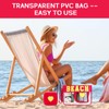 party greeting 2Pcs Beach Gifts Beach Chenille Makeup Bags Portable